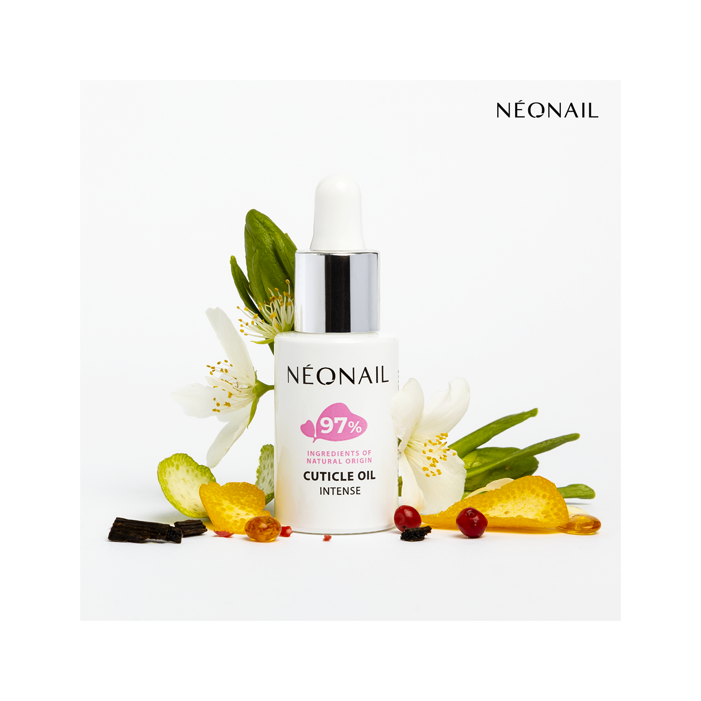 Olio per cuticole con pipetta 6,5 ml - Oil Intense